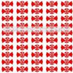 50 Peppermint Vinyl Decals