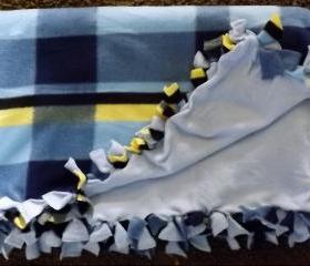 READY TO SHIP Fleece Tie Blanket